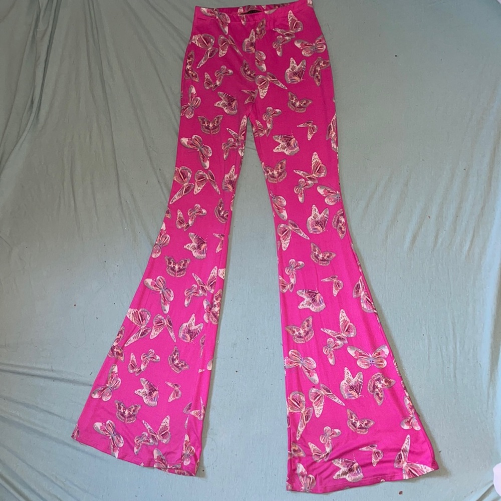 PRETTY BUTTERFLY FLARED LEGGINGS🦋